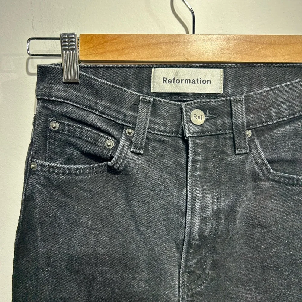 🌿Reformation Liza High Rise Straight Jeans - Picture 4 of 7